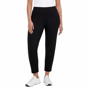 Danskin Women's XL Luxe Retro Jogger Black Rayon Blend H0864